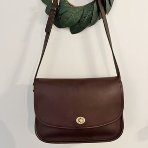Vintage Coach Bag (Brown)